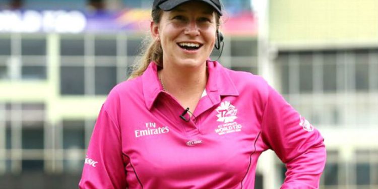 The 31-year-old officiated in the final of the World Cricket League Division 2 between hosts Namibia and Oman at the weekend.