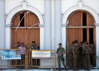 Sri Lankan government Sunday imposed curfew with immediate effect after the blasts which was lifted at 6 am Monday morning, police said. (Image: Reuters)