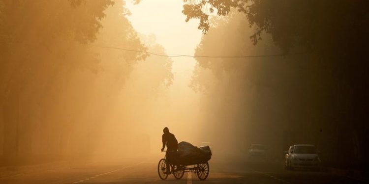 New Delhi, home to more than 20 million people, is the world's most polluted capital city [Adnan Abidi/Reuters]