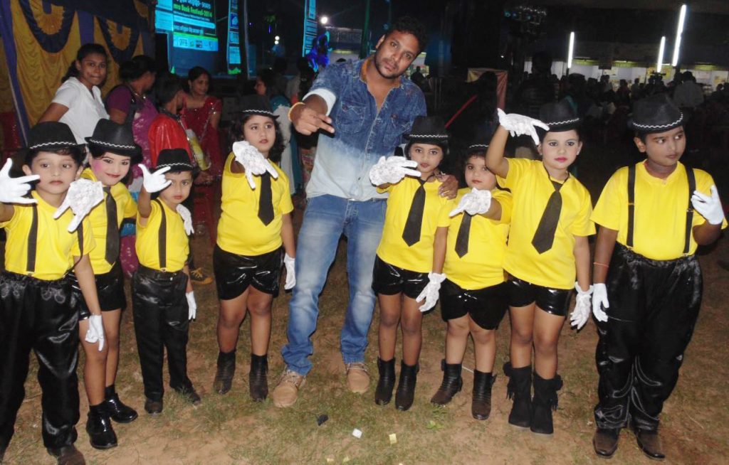 Dev Rao with his students