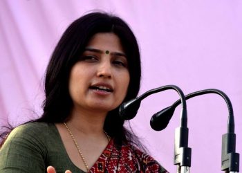 Dimple Yadav is contesting from the Kannauj Lok Sabha constituency on a SP ticket