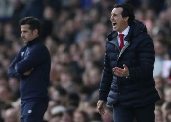 Arsenal boss Emery, while conceding his team had played badly, tried to remain positive in the aftermath at Goodison Park.