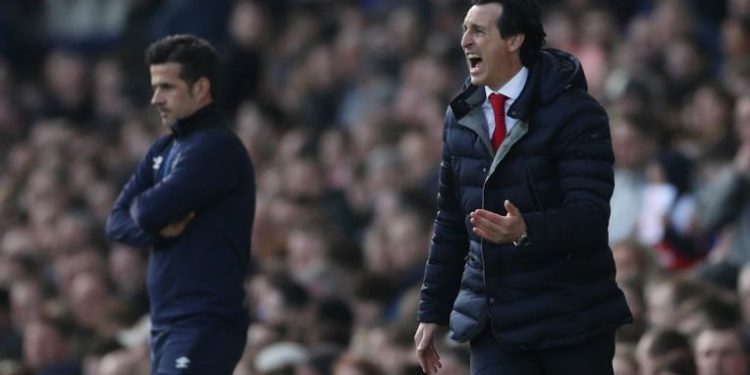 Arsenal boss Emery, while conceding his team had played badly, tried to remain positive in the aftermath at Goodison Park.