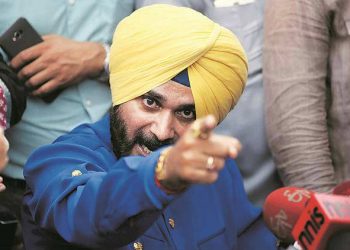 Congress leader and Punjab minister Navjot Singh Sidhu (File photo)