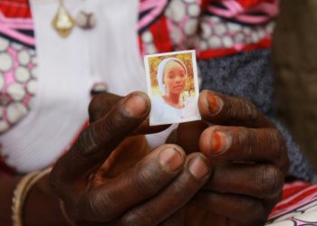 Kabu, one of the 112 abducted Chibok girls who are still missing (AFP)