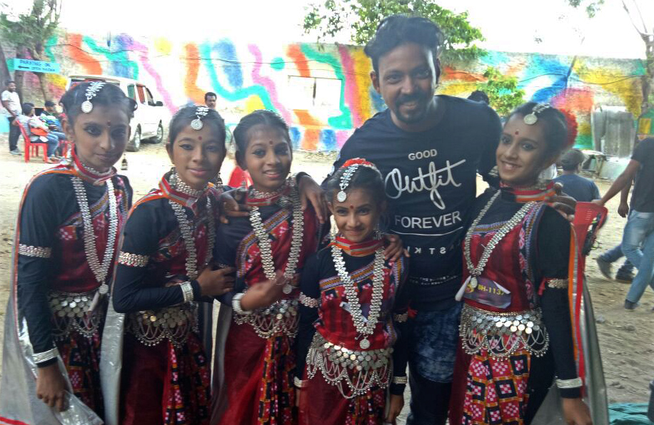 Gautam Bhattacharyya with his students