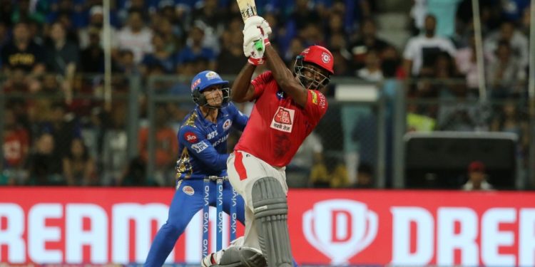 Gayle did not take the field during Mumbai Indians' successful run chase. (Image: PTI)