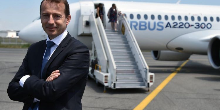 Guillaume Faury takes over as CEO of Airbus. (AFP)