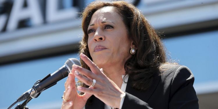 Senator Kamala Harris (AP photo)