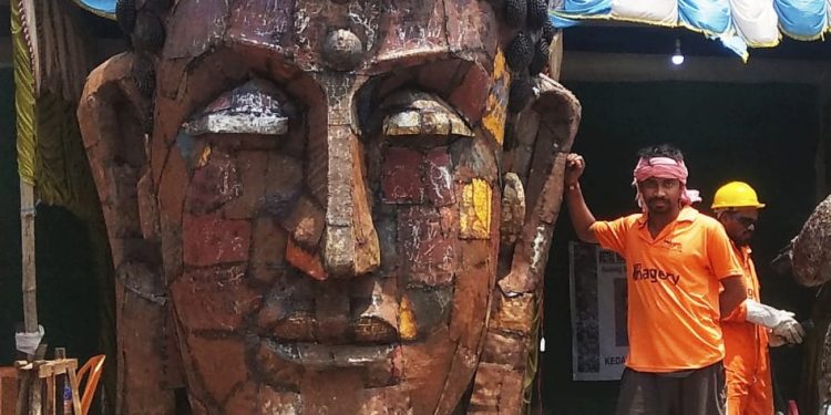 Rave reviews for Balasore sculptor’s art