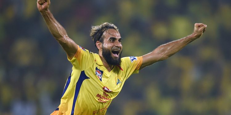 Chennai: CSK bowler Imran Tahir celebrates after dismissing RR batsman Steve Smith during the Indian Premier League 2019 (IPL T20) cricket match between Chennai Super Kings (CSK) and Rajasthan Royals (RR) at MAC Stadium in Chennai, Sunday, March 31, 2019. (PTI Photo/R Senthil Kumar)[Representational image from IPL]