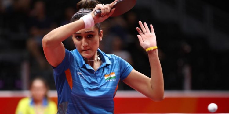 CWG gold medallist Manika beat Andrea Todorovic of Serbia 14-12, 11-5, 11-5, 11-8, in the round of 64.