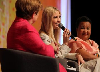 President Donald Trump's daughter said Wednesday she was happy with her current role in the administration. (Image: Reuters)