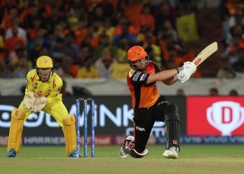 Jonny Bairstow plays a shot during his match-winning innings against Chennai Super Kings, Wednesday