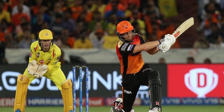 Jonny Bairstow plays a shot during his match-winning innings against Chennai Super Kings, Wednesday