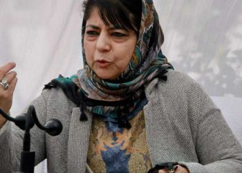 PDP president Mehbooba Mufti. (PTI photo)