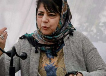 PDP president Mehbooba Mufti. (PTI photo)