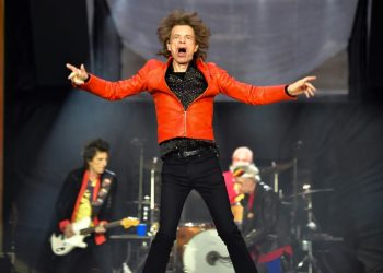 Jagger has eight children, five grand children and a great-granddaughter, but has maintained his energetic stage performances well into his 70s (AFP)