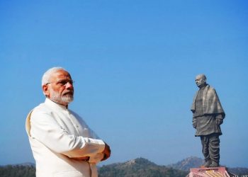 Speaking at an election rally here, Modi said though the Congress says Patel was their leader, no leader of that party has visited the statue so far.