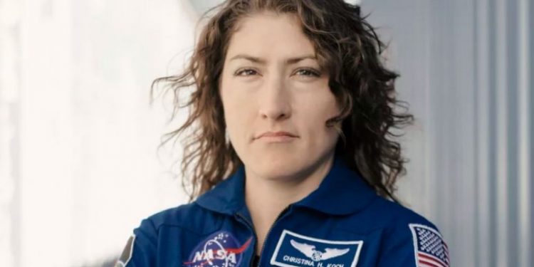 Her mission is planned to be just shy of the longest single spaceflight by a NASA astronaut -- 340 days, set by former NASA astronaut Scott Kelly during his one-year mission in 2015-16. (AP)