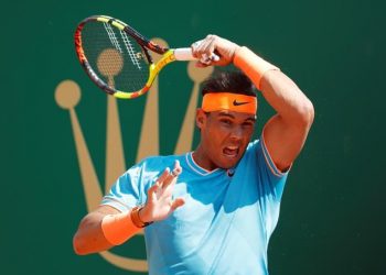 Nadal, chasing a record-extending 12th Monte Carlo title, broke Grigor Dimitrov’s serve on four occasions to defeat the Bulgarian 6-4, 6-1.