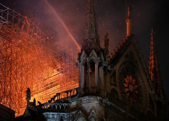 The Sydney-based expert said fire globally is the ‘number one threat’ for any such building, roughly ‘one in 3,000 buildings’ run that risk. (Image: Reuters)