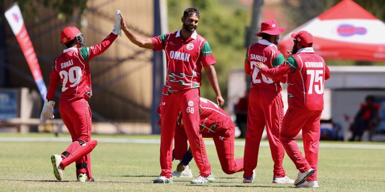Oman is the only side with three victories from three games in the ICC World Cricket League Division 2 in Windhoek, Namibia. (Image: ICC)