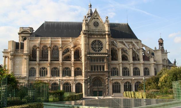 The Paris diocese invited them to attend Easter Mass Sunday at the grandiose Saint-Eustache Church on the Right Bank of the Seine River.