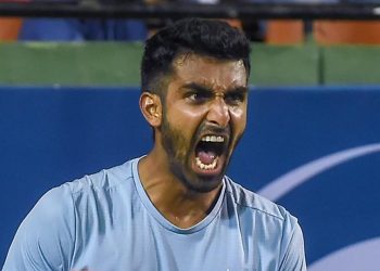 The 29-year-old from Chennai, who broke into the top 100 in February this year, improved two places to become the sixth highest in terms of singles ranking in the history of Indian tennis.