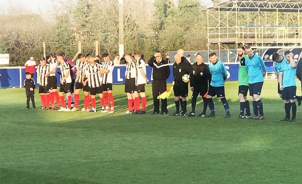 The Saturday Vase Final between FC Wymeswold and Cosby United, watched by around 200 people, is being investigated by the Leicestershire and Rutland County FA. (Image Leicestershire FA)