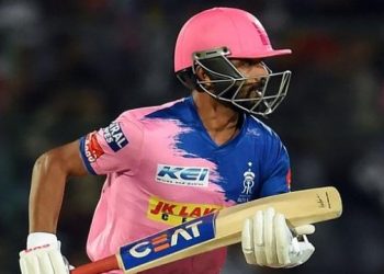 Rajasthan Royals captain Ajinkya Rahane.