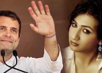 This actress professes her love for Rahul Gandhi