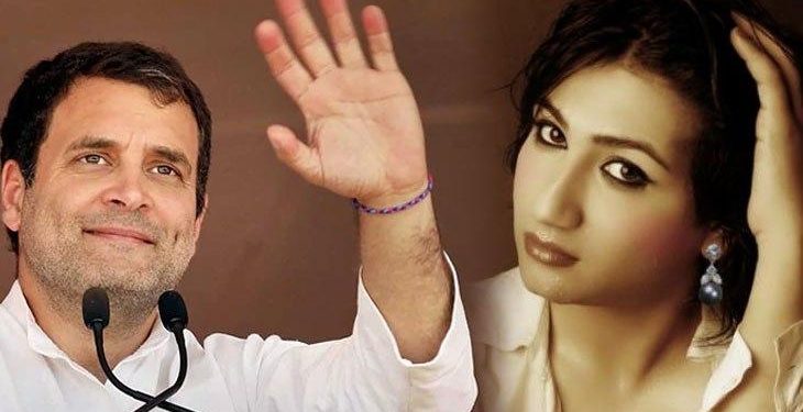 This actress professes her love for Rahul Gandhi