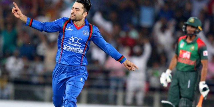 Afghanistan's star spinner Rashid Khan.