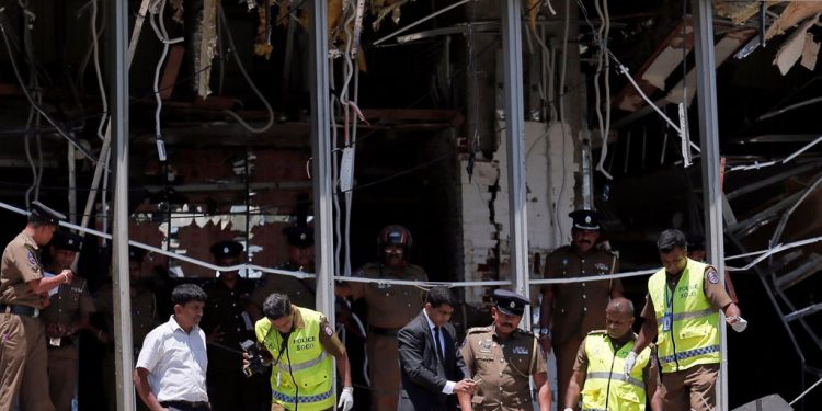 Health Minister and the government spokesman, Rajitha Senaratne, also said that all suicide bombers involved in the blasts are believed to be Sri Lankan nationals.