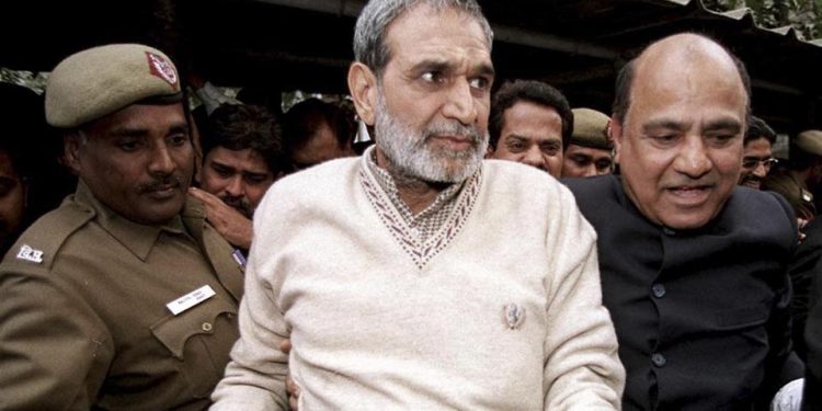 Former Congress leader Sajjan Kumar is serving a life term in Tihar jail for the 1984 Anti-Sikh riot case (PTI)