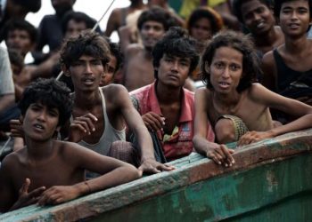 About 740,000 Rohingya fled Myanmar for Bangladesh following a brutal military clampdown in their home country in August 2017, joining hundreds of thousands already living in crowded camps. (AFP)