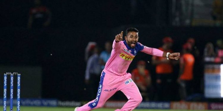 The leg-spinner took 3 wickets for 12 runs in his magical four-over spell, which helped Rajasthan Royals secure their first win of the season. (Image: PTI)