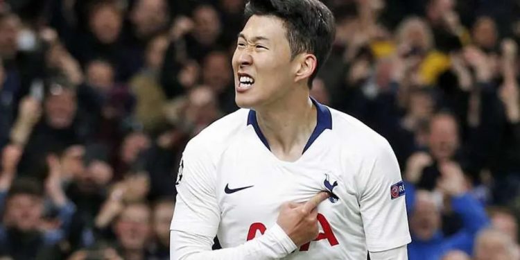 Son Heung-min scored the winning goal for Tottenham Hotspur