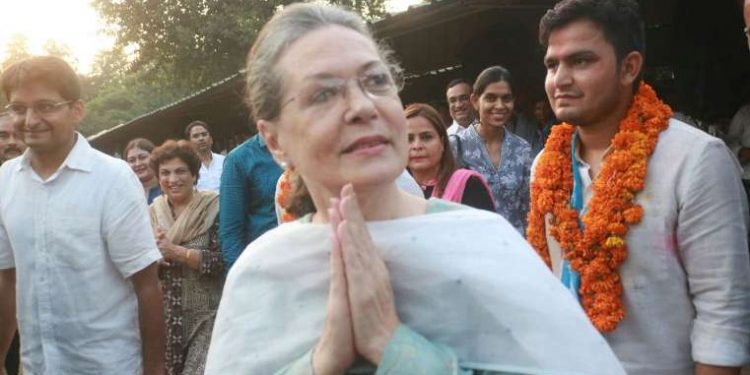 UPA chairperson Sonia Gandhi