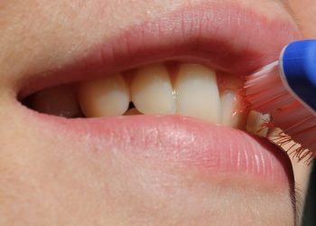 Human teeth is made up of three layers -- the outer tooth enamel, an underlying dentin layer and connective tissue that binds the roots to the gum.