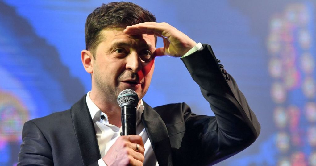 Ukrainian President Volodymyr Zelensky