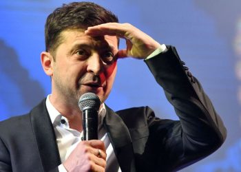 Ukrainian President Volodymyr Zelensky