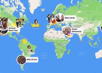 Snapchat testing Status, Mention, Snap Map features