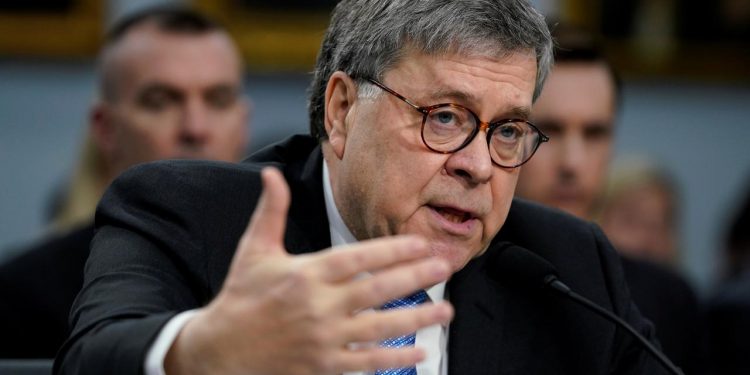 Barr will speak to a Senate appropriations subcommittee Wednesday.
