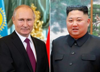 Putin, who has long expressed his readiness to meet with Kim, is gearing up to play a bigger role in nuclear negotiations with Moscow's Cold War-era ally, with which it shares a short border (POOL/AFP/File / Alexander Zemlianichenko, Handout)