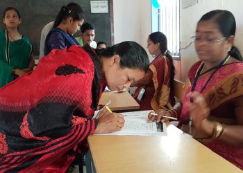 Pink booths for women voters only