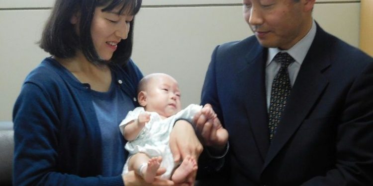 Ryusuke Sekiya was delivered via emergency Caesarean section, after 24 weeks and five days of pregnancy as his mother Toshiko experienced hypertension.