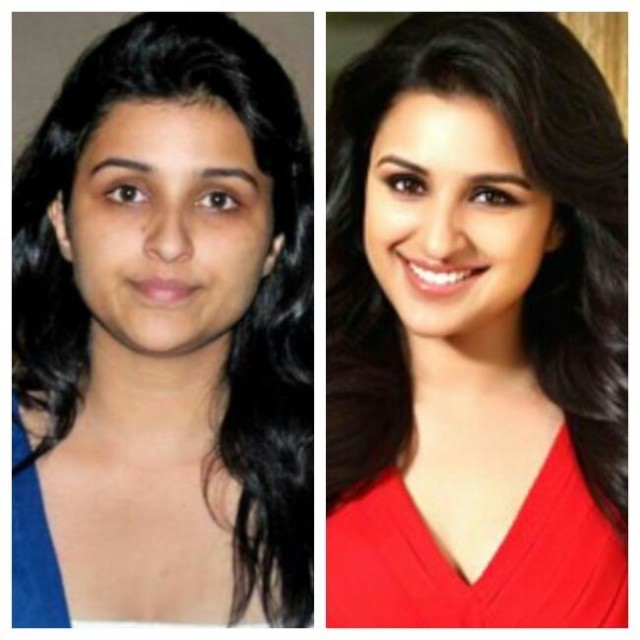 Shocking pictures of Indian actresses without makeup.