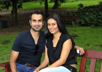 Imran Tahir and his wife Sumayya Dildar